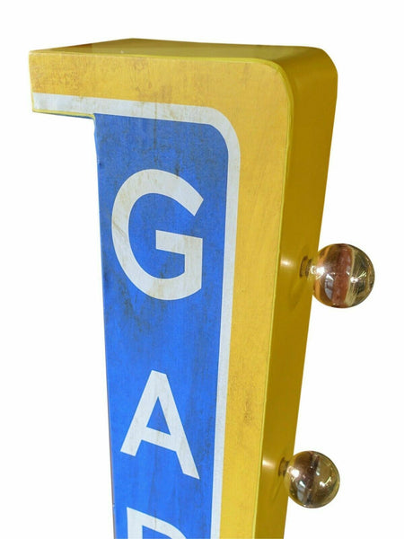 Chevrolet Garage 40" Double Sided Sign LED Marquee Bulbs Retro Vintage Antique