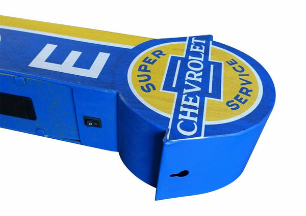 Chevrolet Garage 40" Double Sided Sign LED Marquee Bulbs Retro Vintage Antique