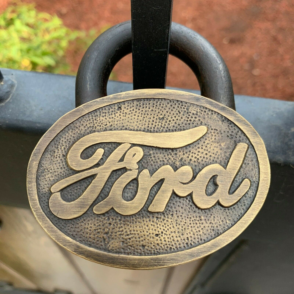 Vintage Ford Rawsonville Plant Best Padlock with 3 Keys