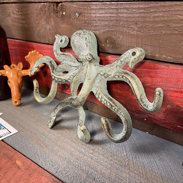 Octopus Wall Hooks Wall Decor Key or Coat Hooks