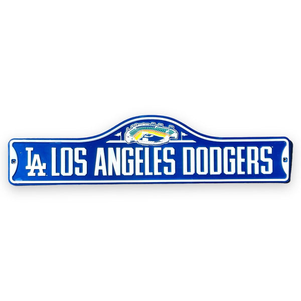 Los Angeles Dodgers Metal Street Sign Game Room Bar Man Cave Decor