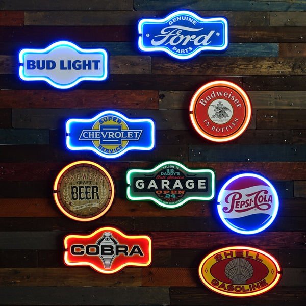 Big Daddy's Garage LED Neon Lighted Marquee Sign For Bar, Garage, or Man Cave