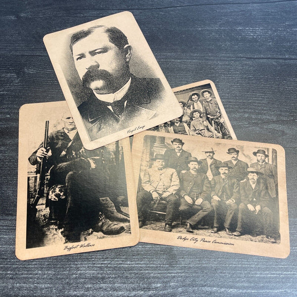 Lawmen Of The Old West Photo Set Bill Hickok Doc Holiday Wyatt Earp Pinkerton