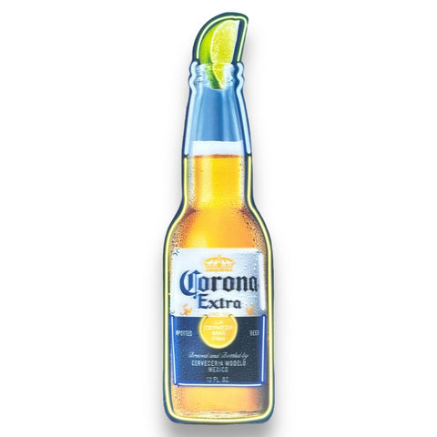 Corona Extra Beer Bottle Colorful Moving Lenticular 3-D Images 14" Bar Sign