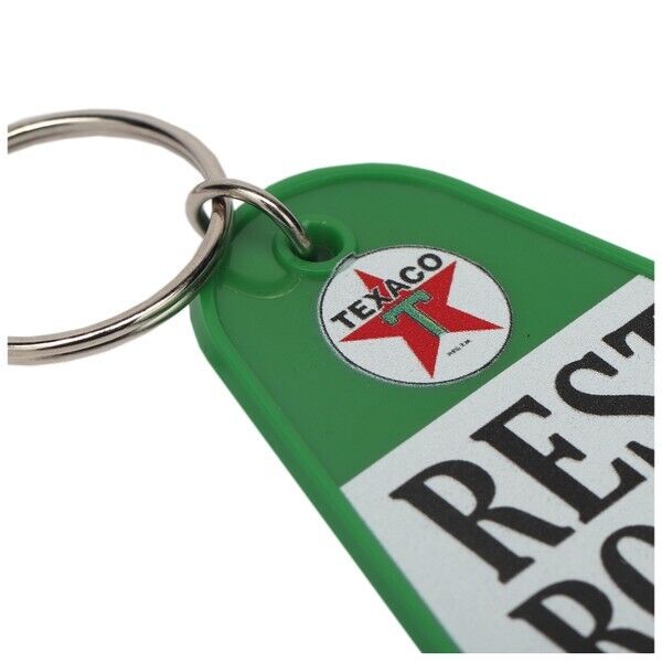 Texaco Restroom Keychain A Texaco Dealer Extra Clean Registered