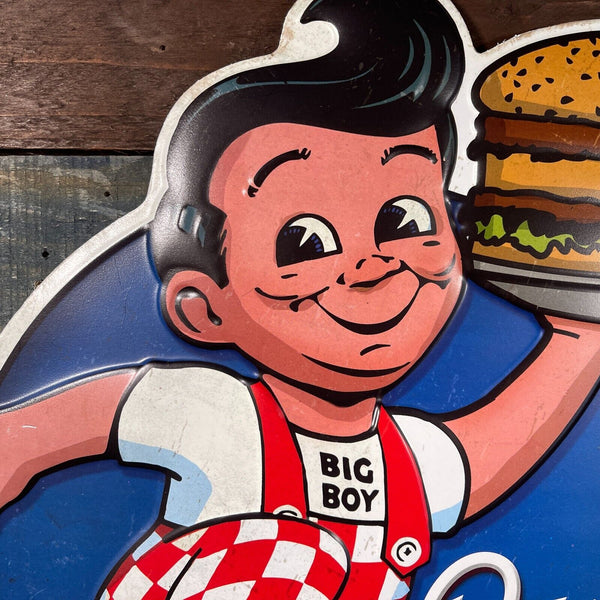 Bob's Big Boy Embossed Hanging Metal Sign