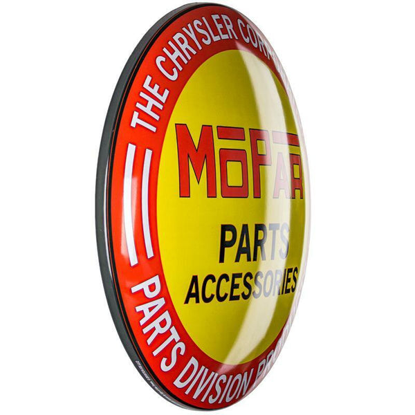 Mopar Parts Accessories Officially Licensed 15" Round Dome Sign