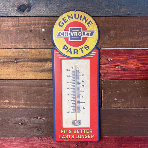 Chevrolet Genuine Parts Metal Wall Thermometer