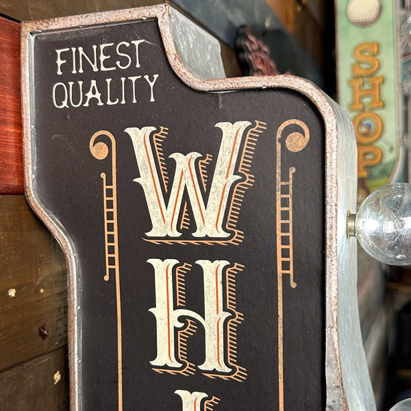 Whiskey Bar Double Sided Vintage Inspired 25" Battery Operated Marquee LED Sign