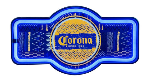 Corona LED Neon Light Rope Bar Sign, Home Bar Garage Shop Man Cave Decor