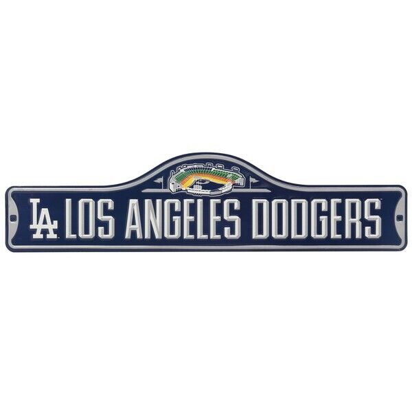 Los Angeles Dodgers Metal Street Sign Game Room Bar Man Cave Decor