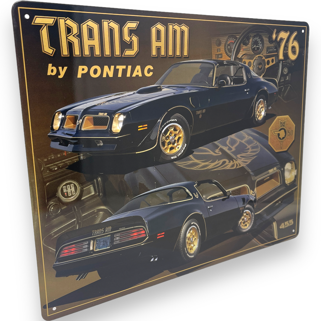 Trans Am Sign Long '76 Pontiac Firebird Trans Am 455 15