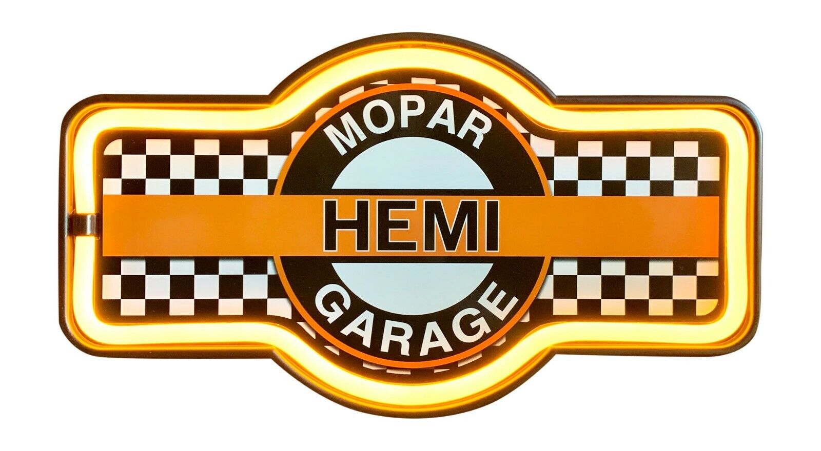 Mopar Hemi Garage LED Neon Light Rope Bar Sign, Decor For Garage Shop Man Cave