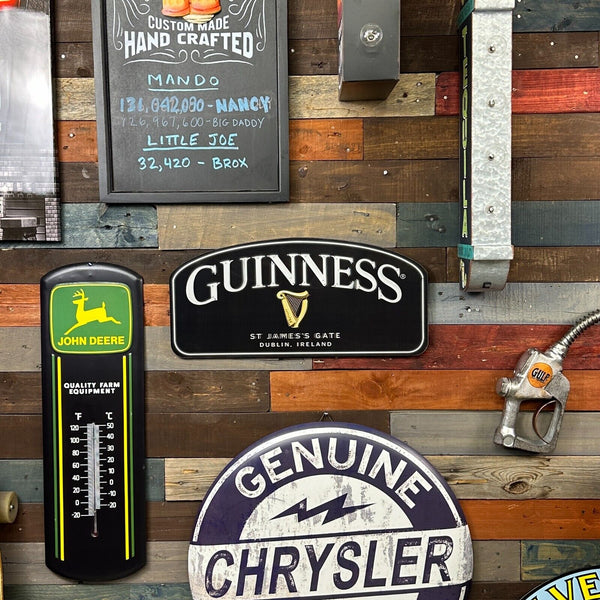 Guinness Beer Lenticular 3-D Sign Home Bar Game Room Man Cave Novelty Wall Decor