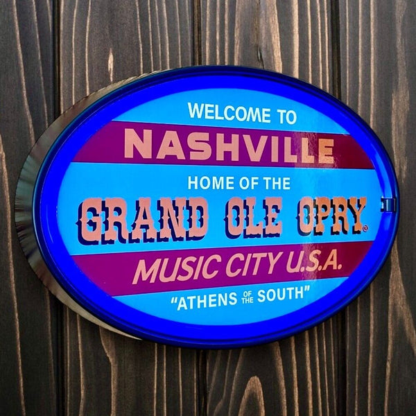 Grand Ole Opry Nashville Music City U.S.A. LED Neon Light Rope Sign Home Decor