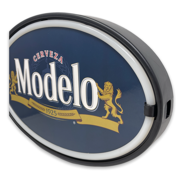 Modelo Cerveza Neon LED Light Rope Sign, Home Bar Game Room Man Cave Wall Decor