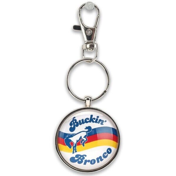 Ford Buckin' Bronco Retro Keychain