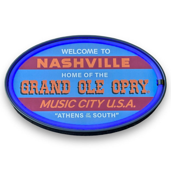 Grand Ole Opry Nashville Music City U.S.A. LED Neon Light Rope Sign Home Decor