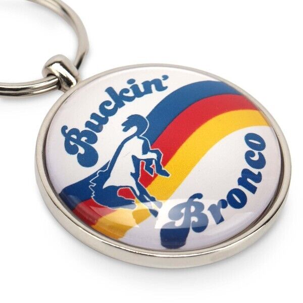 Ford Buckin' Bronco Retro Keychain