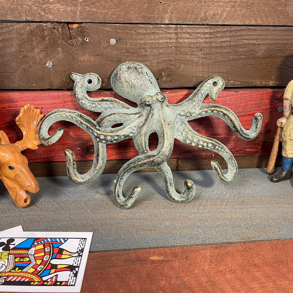 Octopus Wall Hooks Wall Decor Key or Coat Hooks