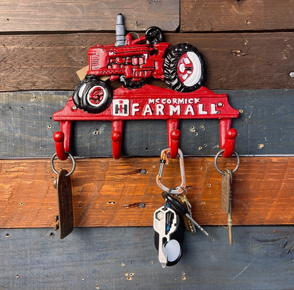 Farmall Cast Iron Coat Rack