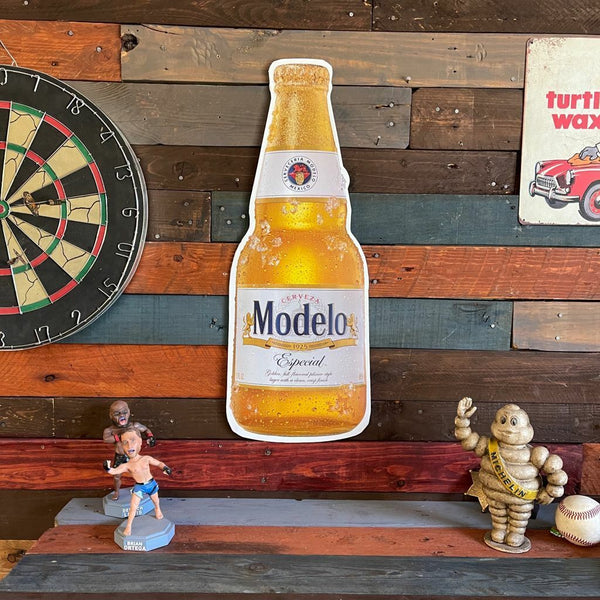 Modelo Bottle Embossed Tin