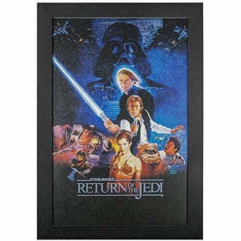 Star Wars Return of the Jedi Episode VI 19” x 13” Licensed Replica Framed Print