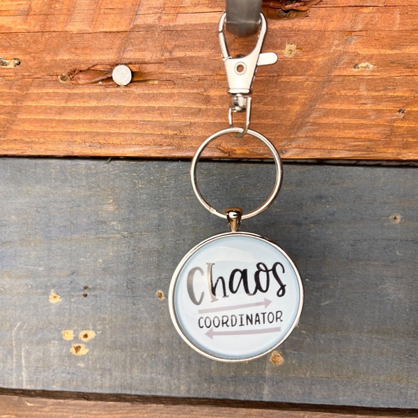 Chaos Coordinator Glass Dome Keychain