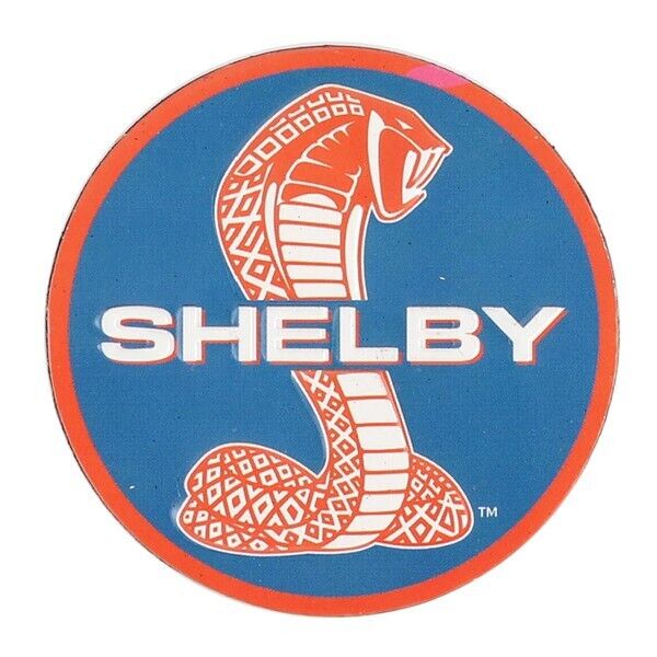 Ford Shelby Cobra Vintage Advertising Embossed Metal Magnet