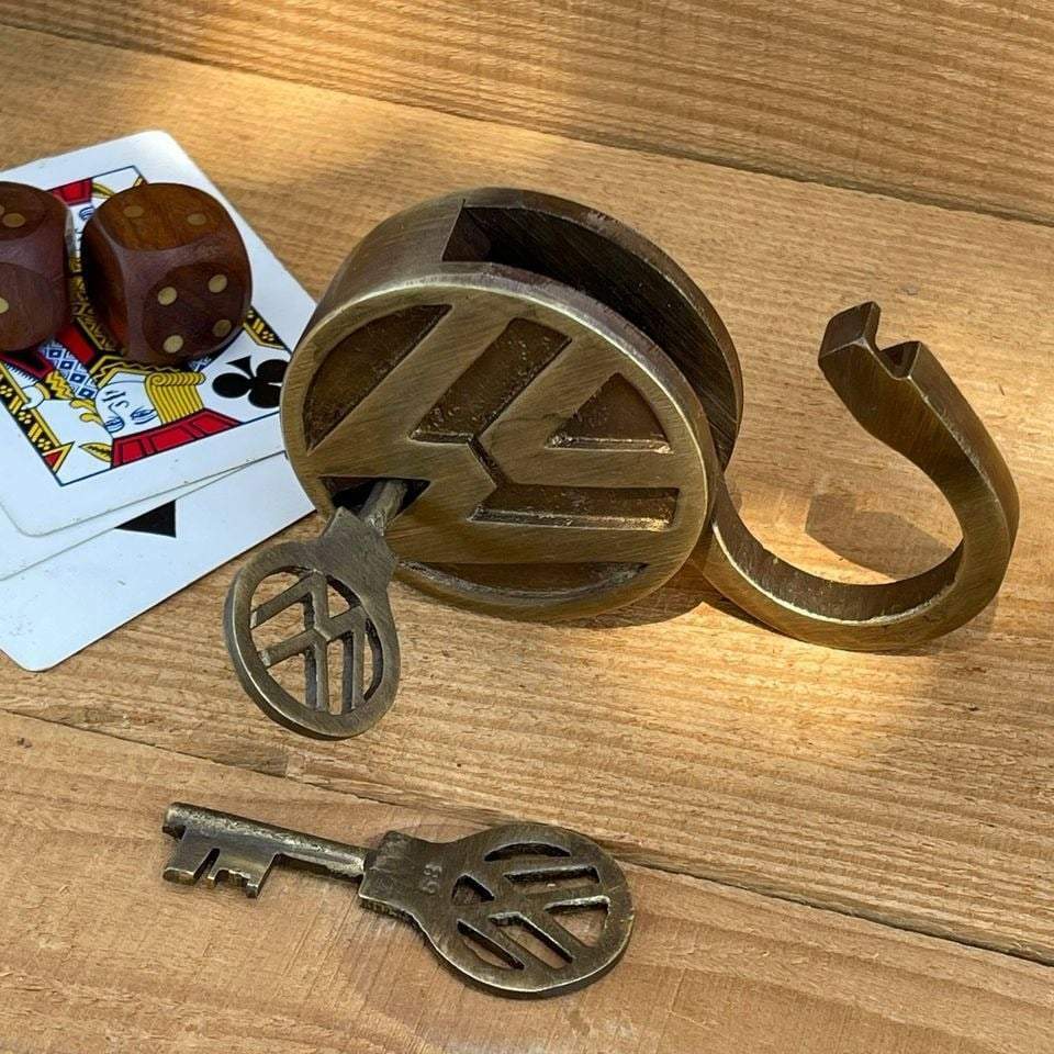 Volkswagen Brass Lock - New
