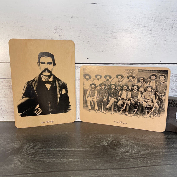 Lawmen Of The Old West Photo Set Bill Hickok Doc Holiday Wyatt Earp Pinkerton