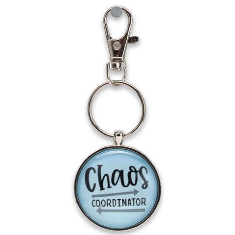 Chaos Coordinator Glass Dome Keychain