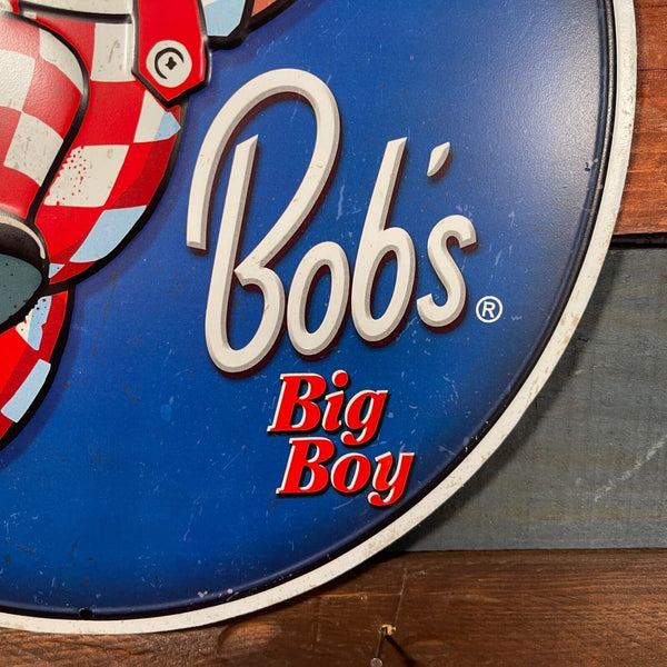 Bob's Big Boy Embossed Hanging Metal Sign