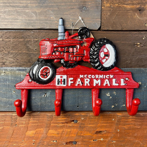 Farmall Cast Iron Coat Rack