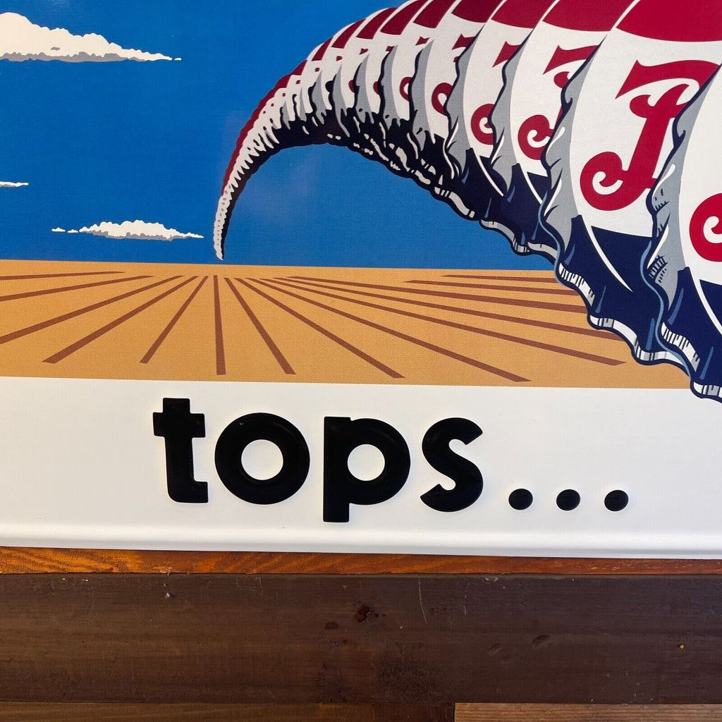Tops Only Sign Pepsi Cola Pepsi Tops