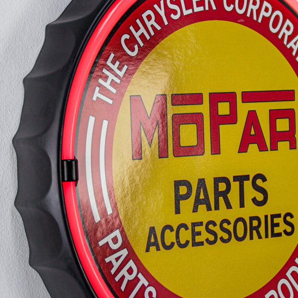 Mopar Parts & Accessories LED Wall Sign Neon-Style – USB or Battery