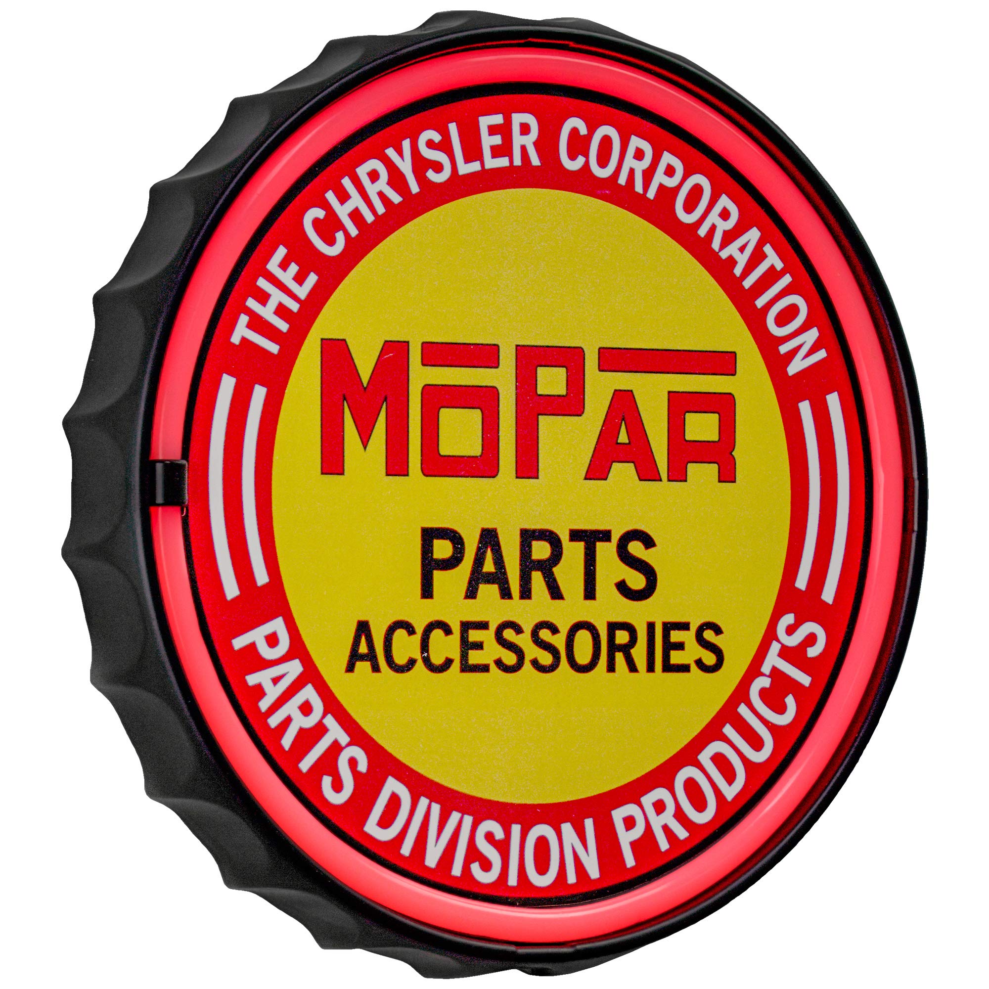 Mopar Parts & Accessories LED Wall Sign Neon-Style – USB or Battery
