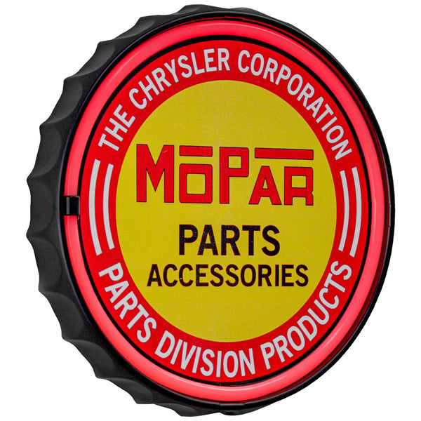 Mopar Parts & Accessories LED Wall Sign Neon-Style – USB or Battery