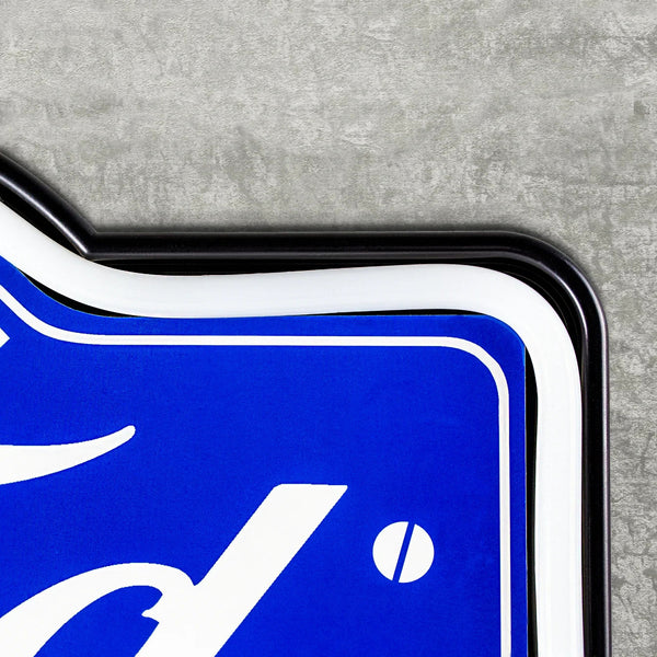 Ford Genuine Parts LED Neon Wall Sign Vintage Garage Man Cave Garage Bar Decor