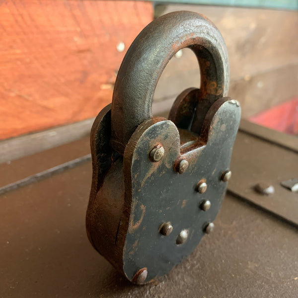 Folsom State Prison 1880 Cast Iron Prison Lock With Keys Antique Reproduction