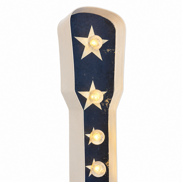 Grand Ole Opry Guitar-Shaped LED Marquee Wall Decor Sign 32 Inch Licensed Country Music Light-Up Wall Art