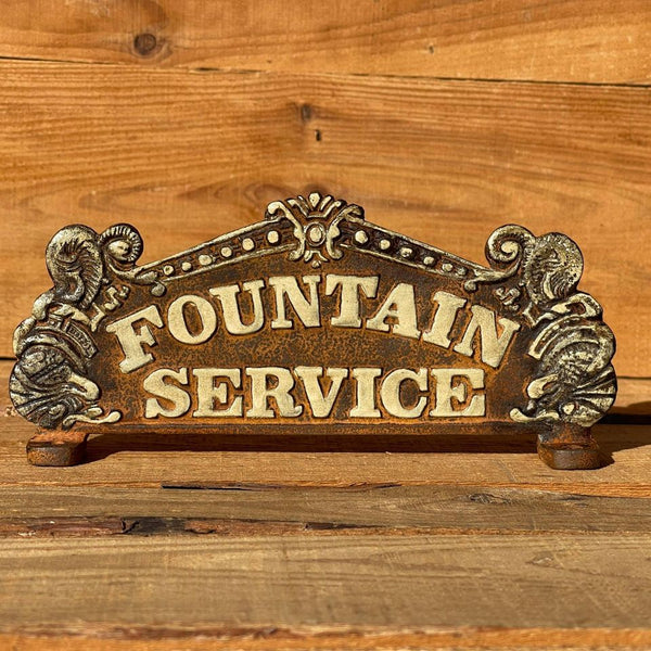 Coca-Cola Fountain Service Cast Iron Register