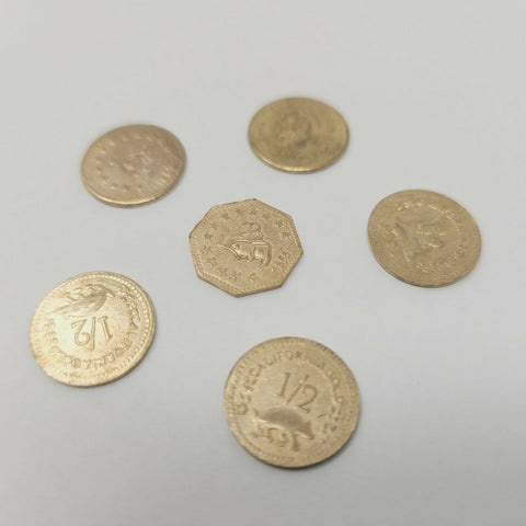 California Gold Coins (Set Of 6)