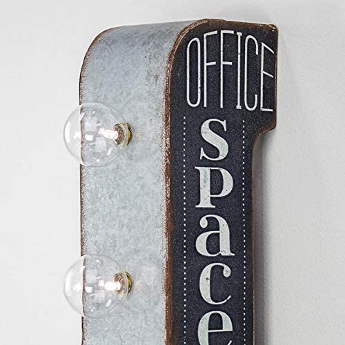Office Space Battery Powered LED Marquee Sign