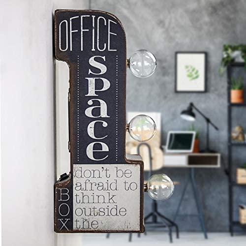 Office Space Battery Powered LED Marquee Sign