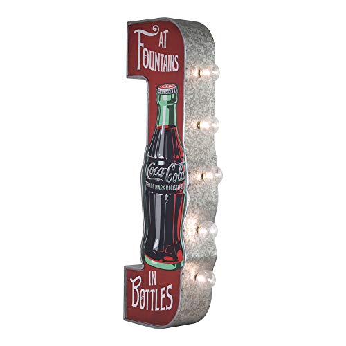 Coca-Cola Battery Powered LED Marquee Sign