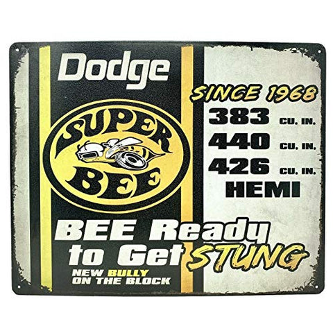 Super Bee Get Stung 15" Tin