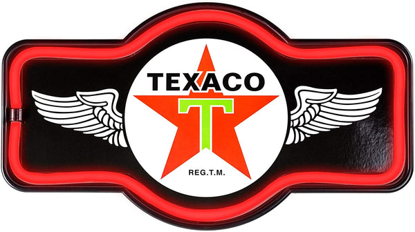 Texaco Battery Powered LED Marquee Sign