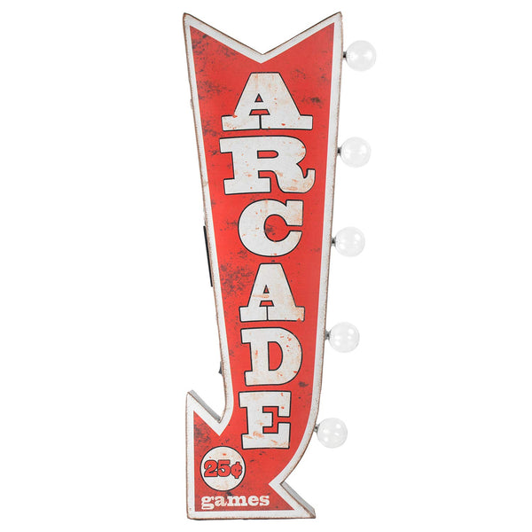 Arcade Battery Powered LED Marquee Sign