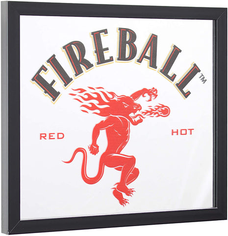 Fireball Red Hot Printed Mirror